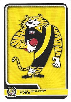 2010 Select Herald Sun AFL #133 Tiger “Stripes” Dyer Front